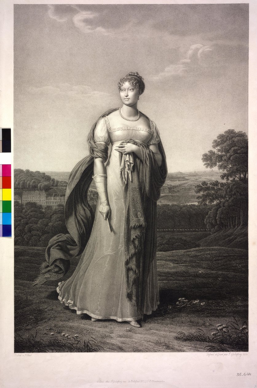 Arquiduquesa da Áustria Maria Louisa de Jean Godefroy