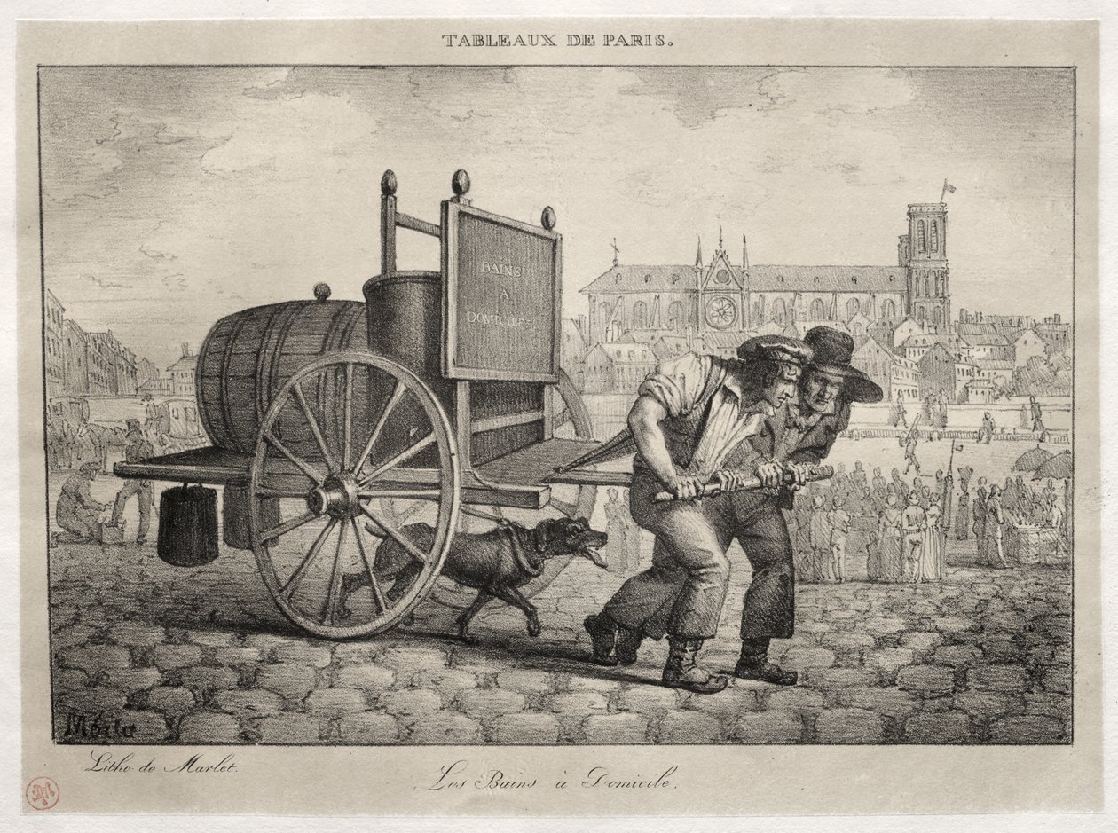 Cenas de Paris: banhos em casa de Jean Henri Marlet