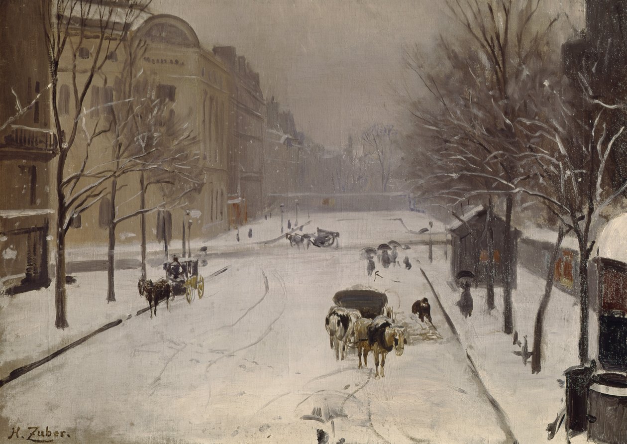 Rennes Raspail Crossroads, c.1889 de Jean Henri Zuber