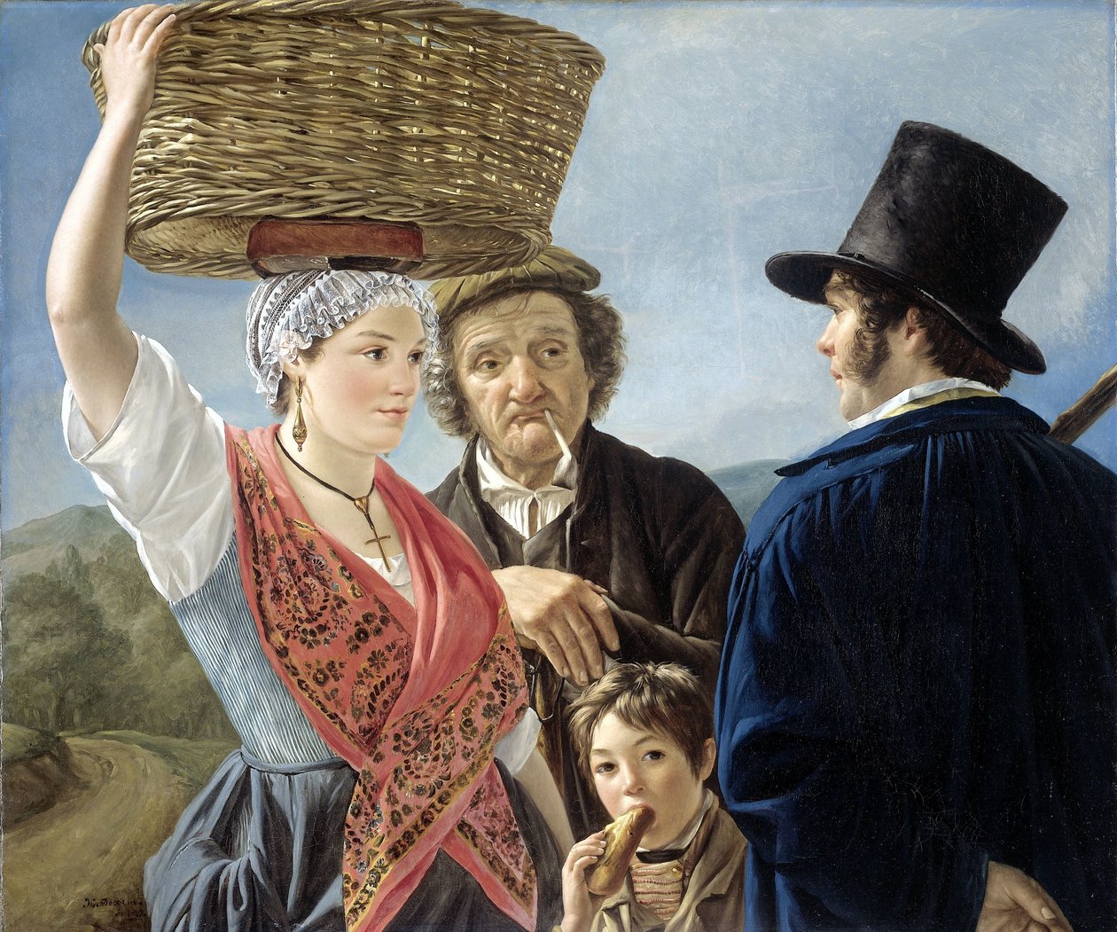 Fofoca de mercado de Jean Henri de Coene