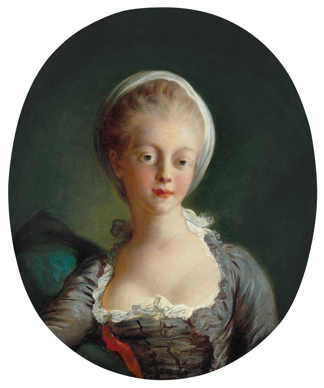 Fragonard - Retrato de uma Jovem Senhora, ca. 1770 - 1772 de Jean Honore Fragonard