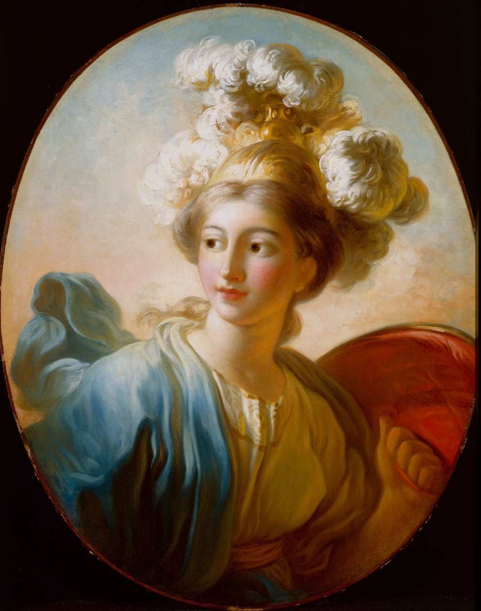 A Deusa Minerva de Jean Honore Fragonard