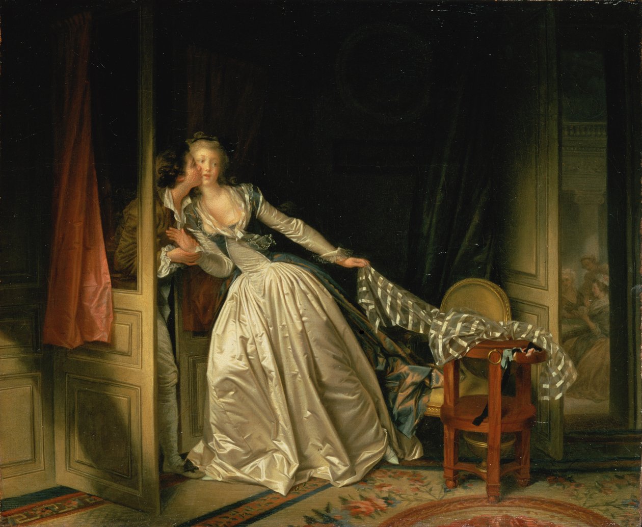 O beijo roubado de Jean Honore Fragonard