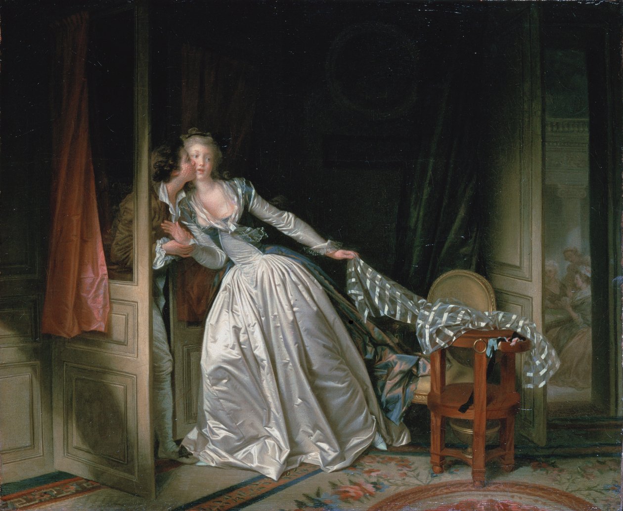 O beijo roubado de Jean Honore Fragonard
