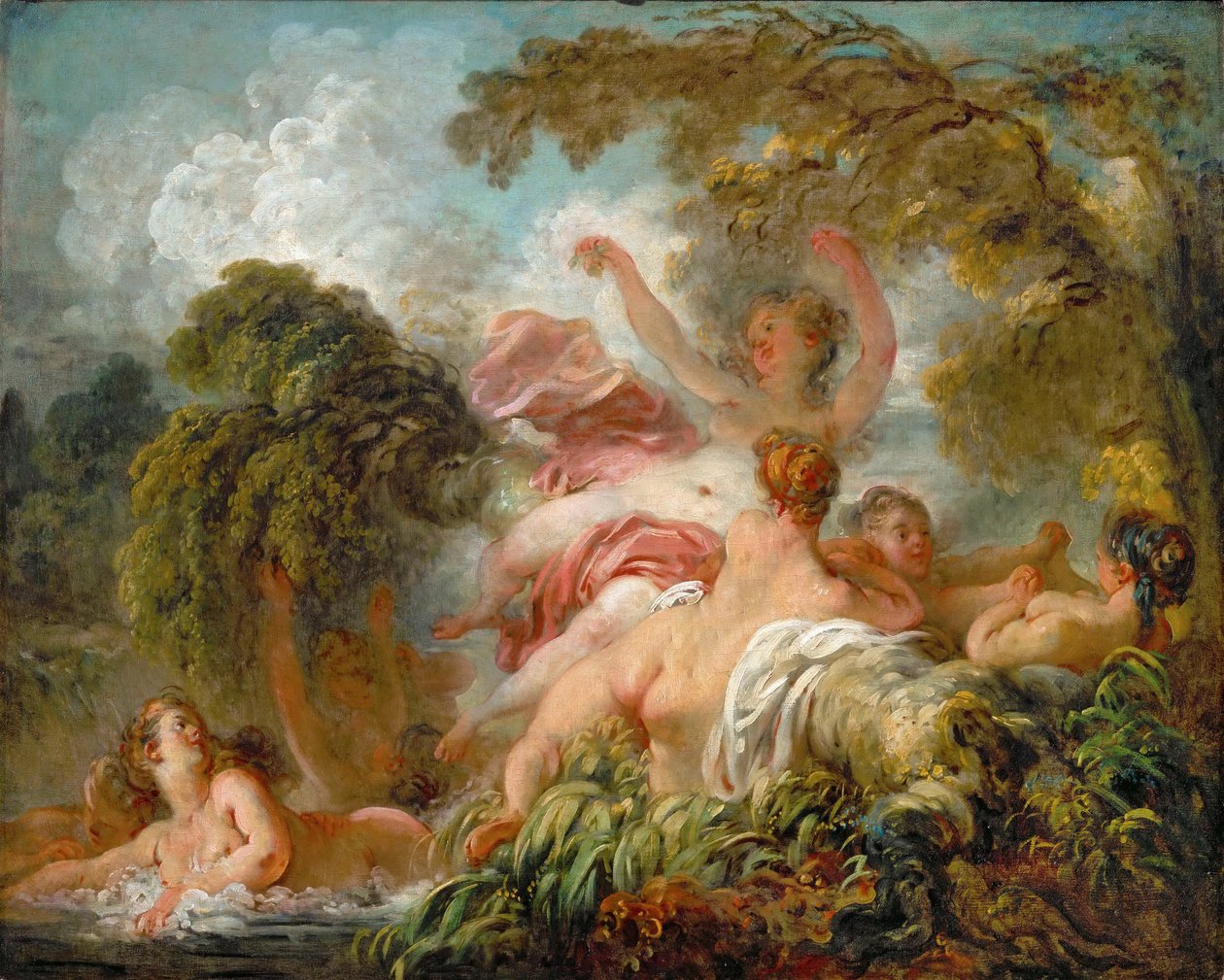 Banhistas Banhistas de Jean Honore Fragonard