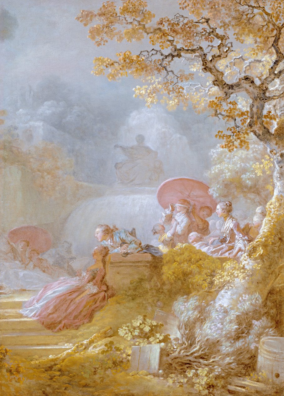 Blindmans Buff (O Colin-Maillard) c.1755-80 de Jean Honore Fragonard