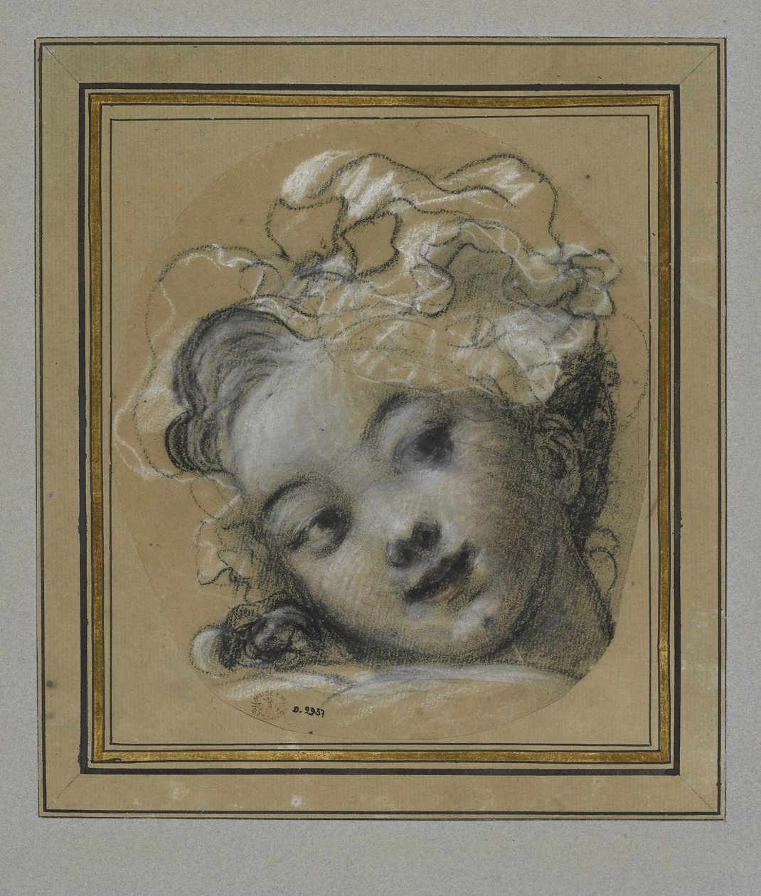 Menina com gorro de Jean Honore Fragonard