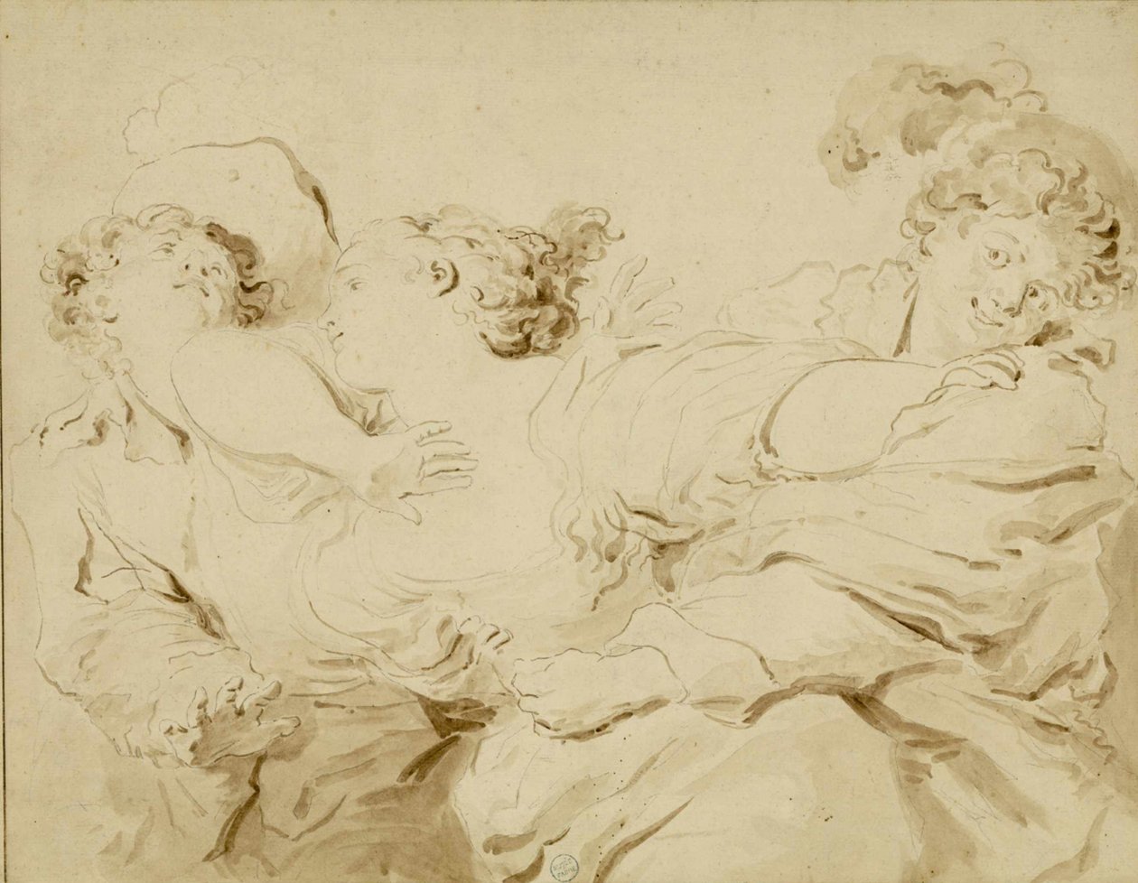 O tapa, 1785. de Jean Honore Fragonard