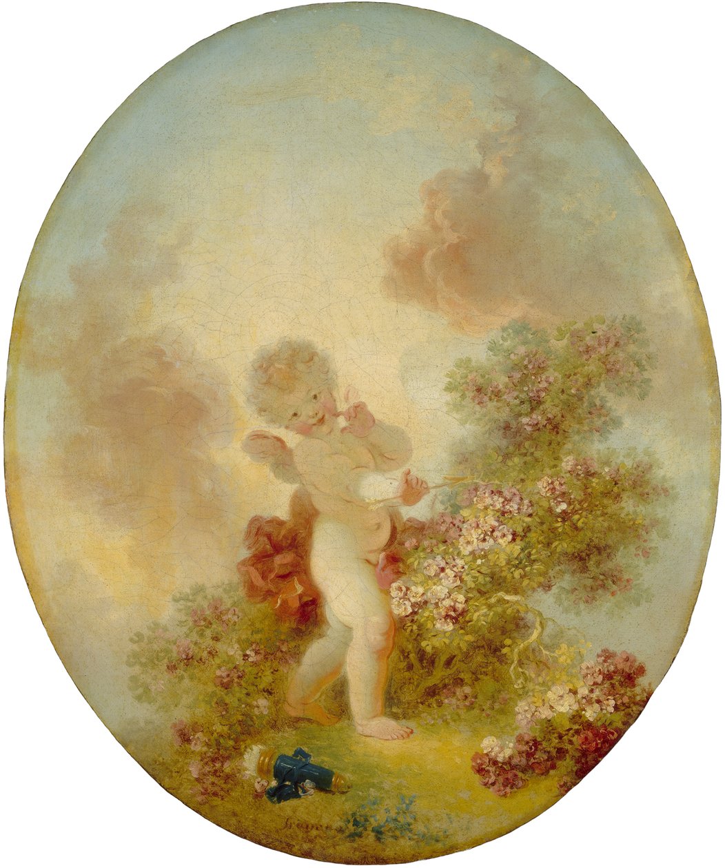Ame a sentinela, c.1773-76 de Jean Honore Fragonard
