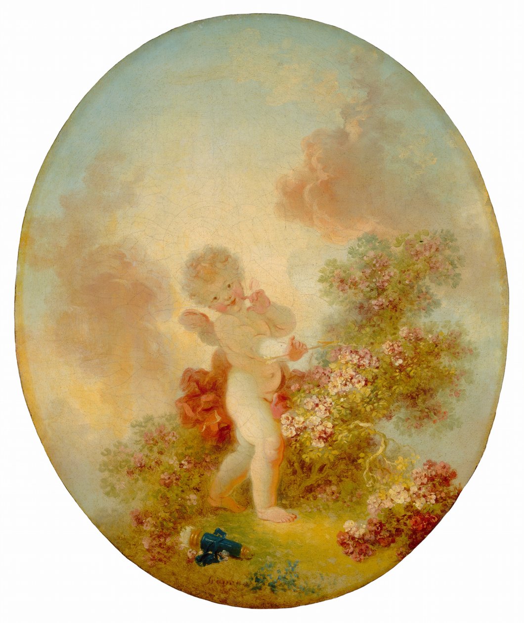 Ame o Sentinela, c. 17731776. de Jean Honore Fragonard