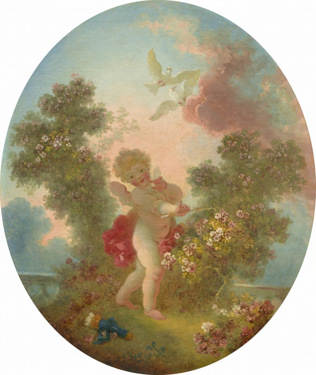 Ame o Sentinela, c. 17731776. de Jean Honore Fragonard