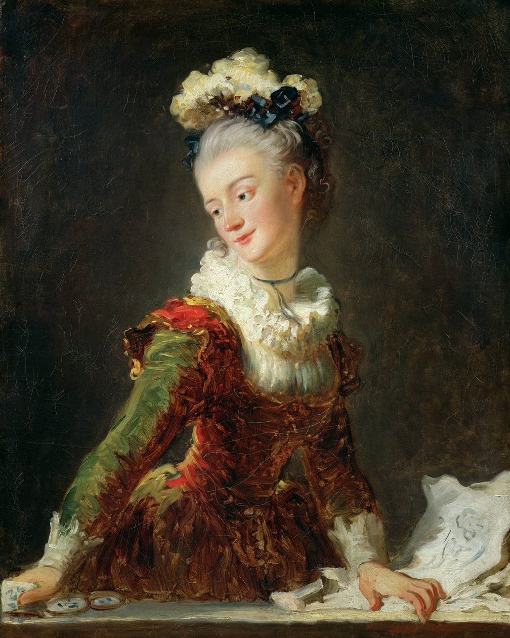 Maria Madalena Guimard (1743-1816) de Jean Honore Fragonard