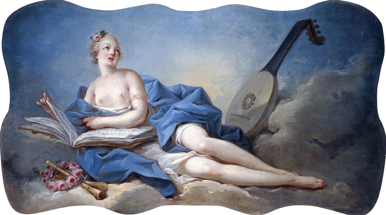 Personificação da Música, de Jean Honore Fragonard