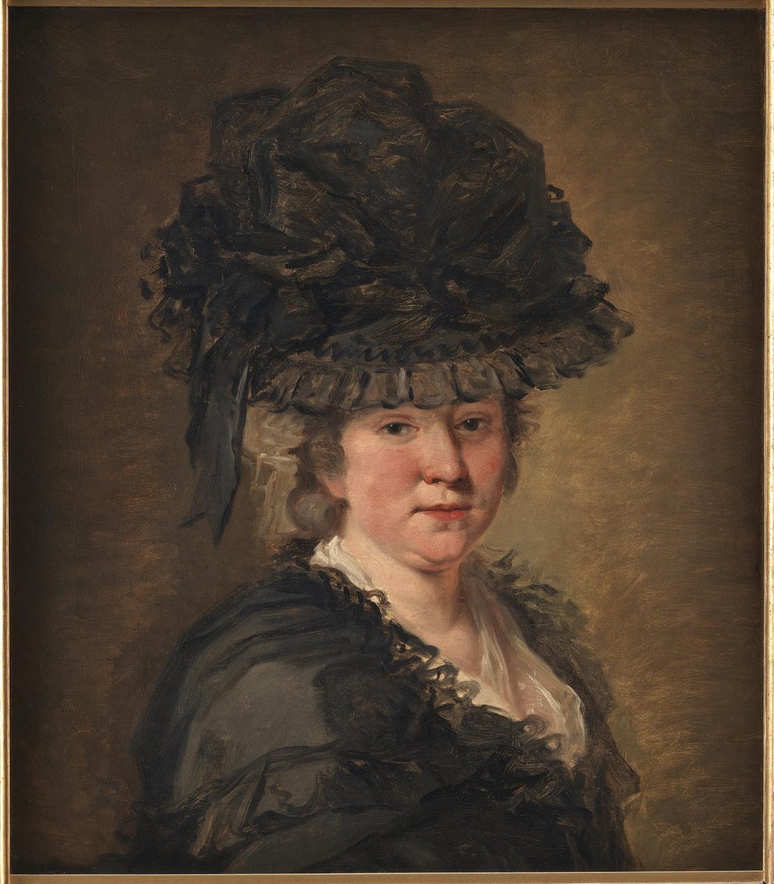 Retrato de uma senhora de Jean Honore Fragonard