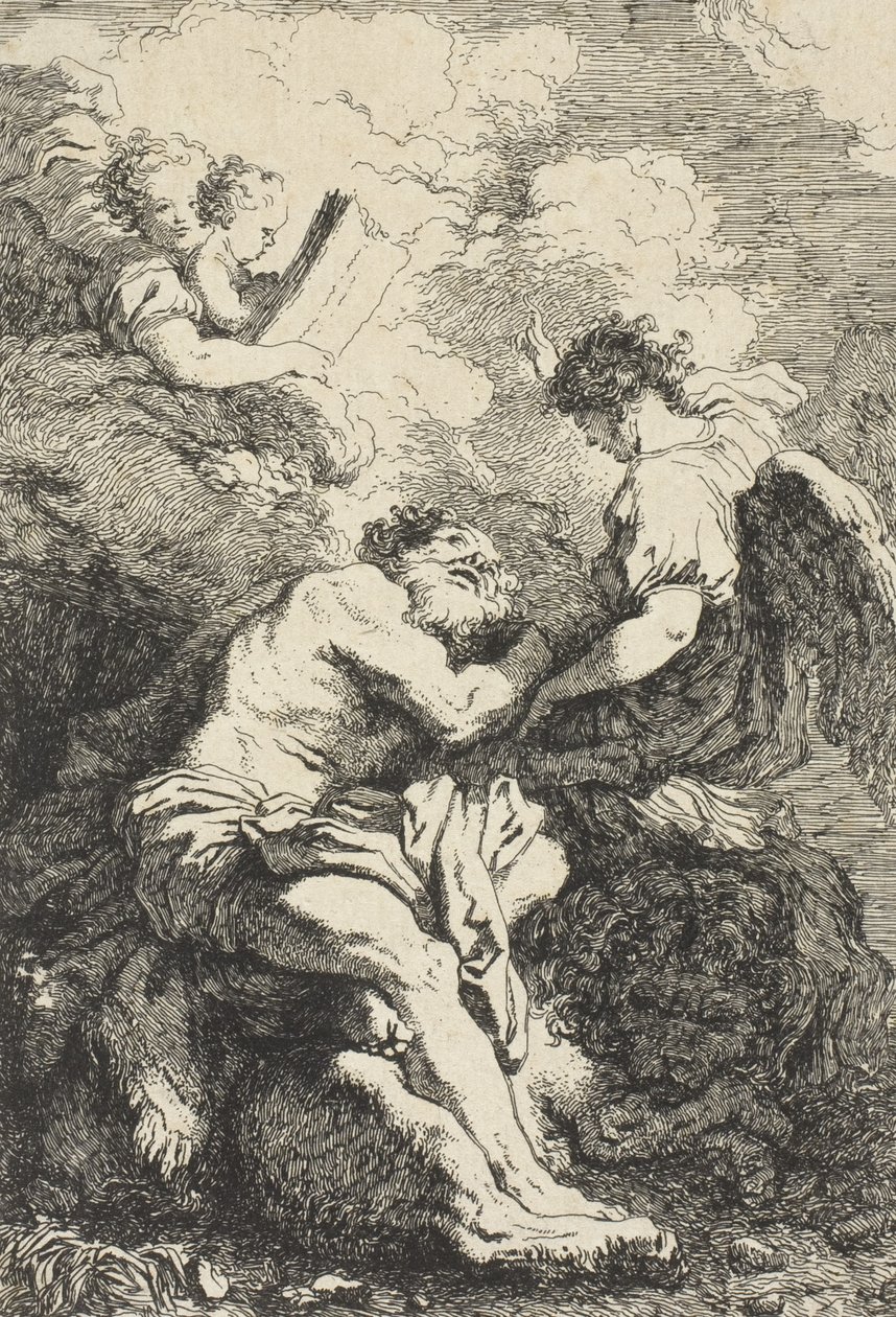 São Jerônimo, c. 1761-65 de Jean Honore Fragonard