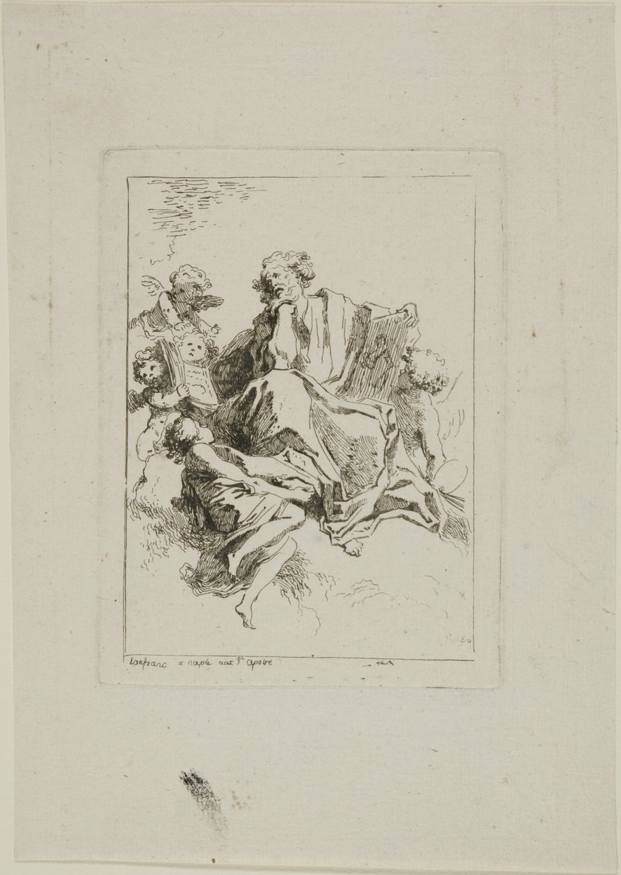 São Lucas de Jean Honore Fragonard