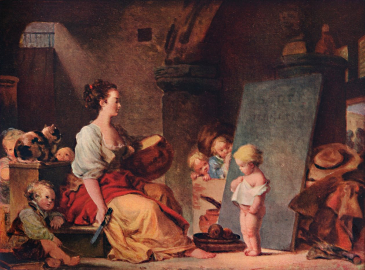 Diga por favor Diga por favor, c1780, 1911 de Jean Honore Fragonard