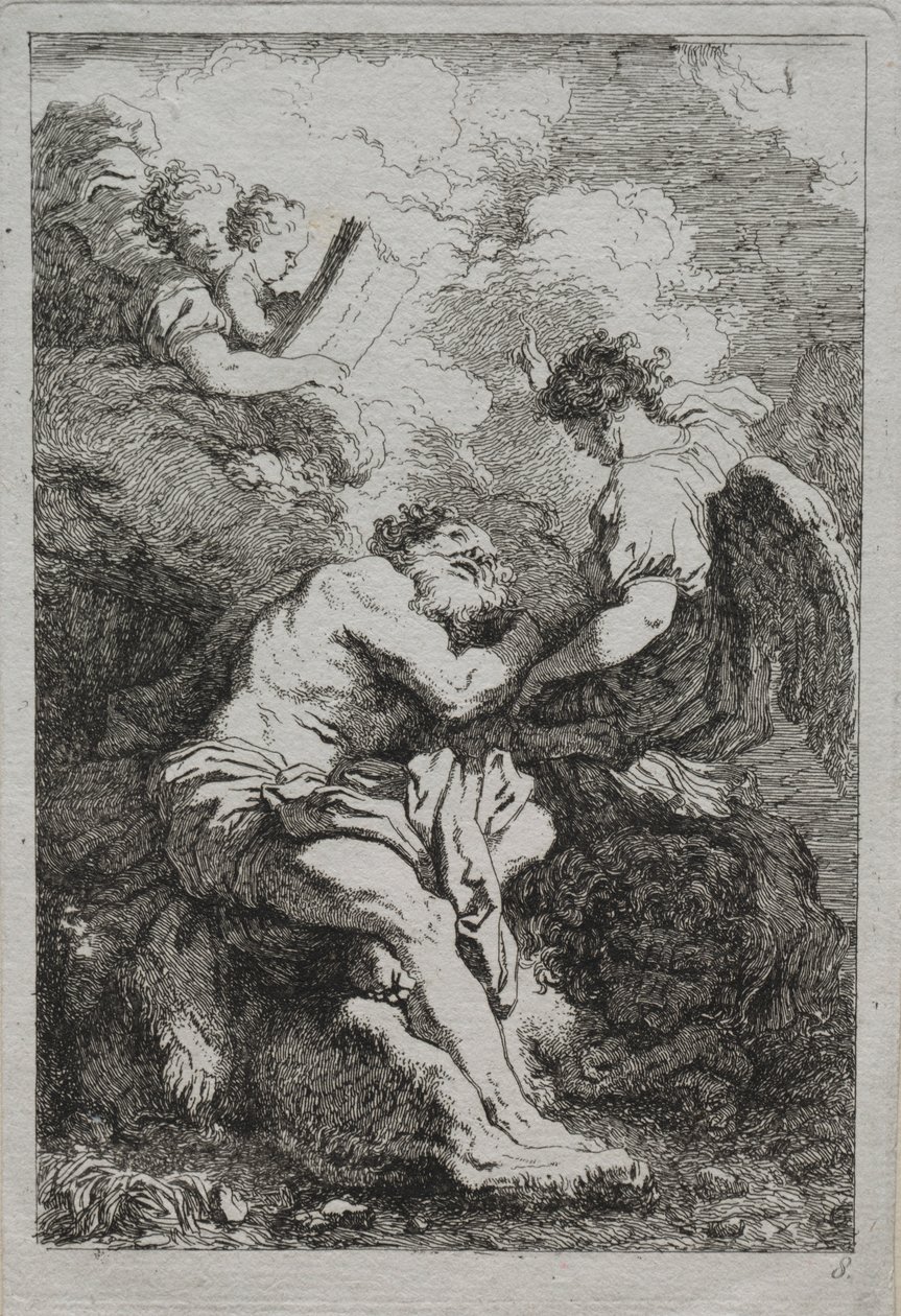 São Jerônimo. de Jean Honore Fragonard