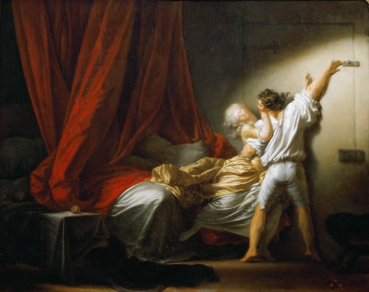 O parafuso A fechadura de Jean Honore Fragonard