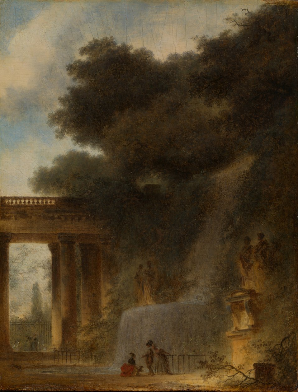 The Cascade, ca. 1775 de Jean Honore Fragonard