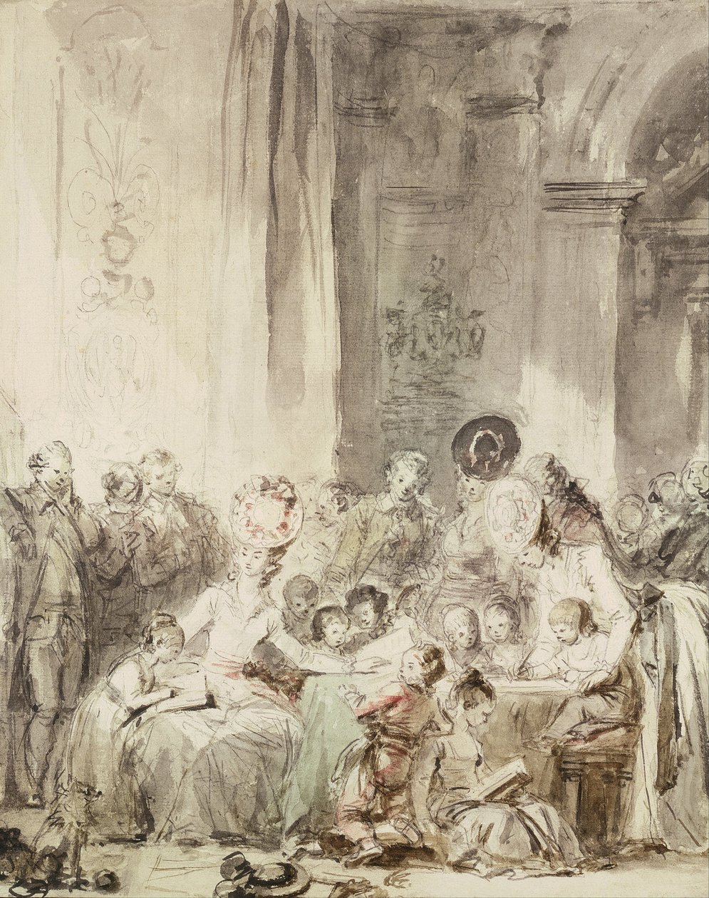 A competição A competição de Jean Honore Fragonard
