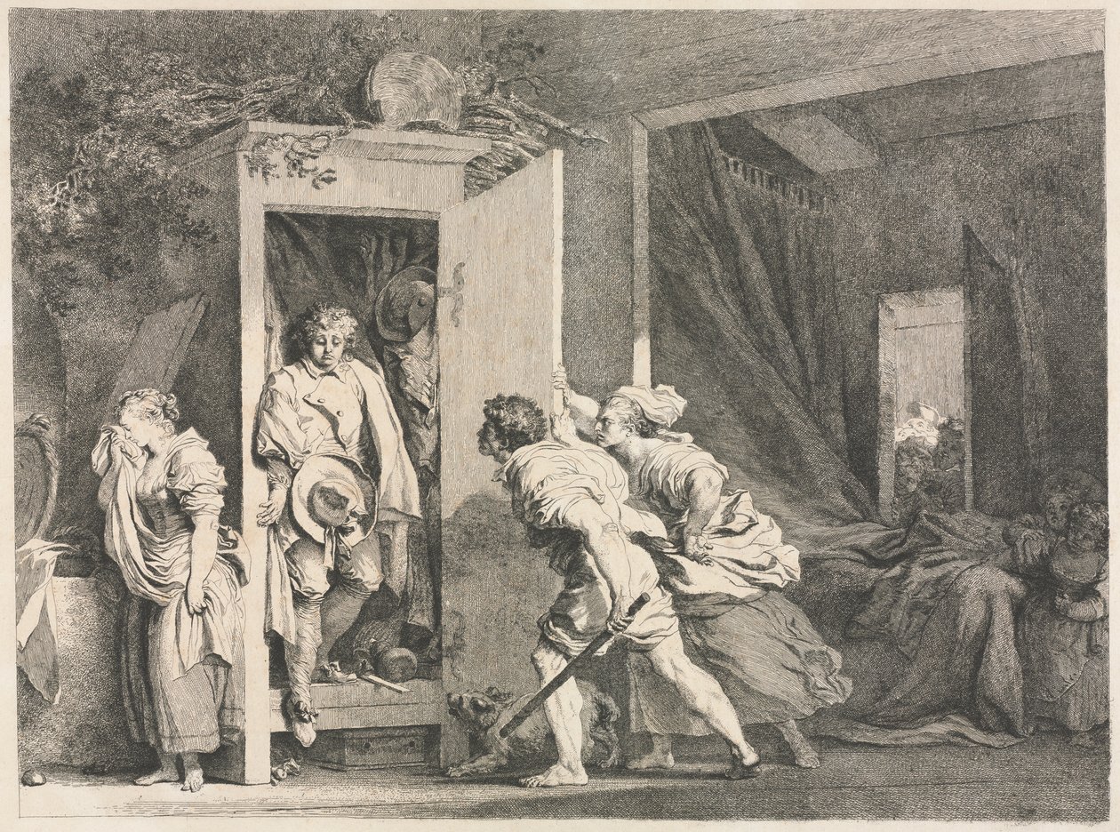 O quadro de Jean Honore Fragonard