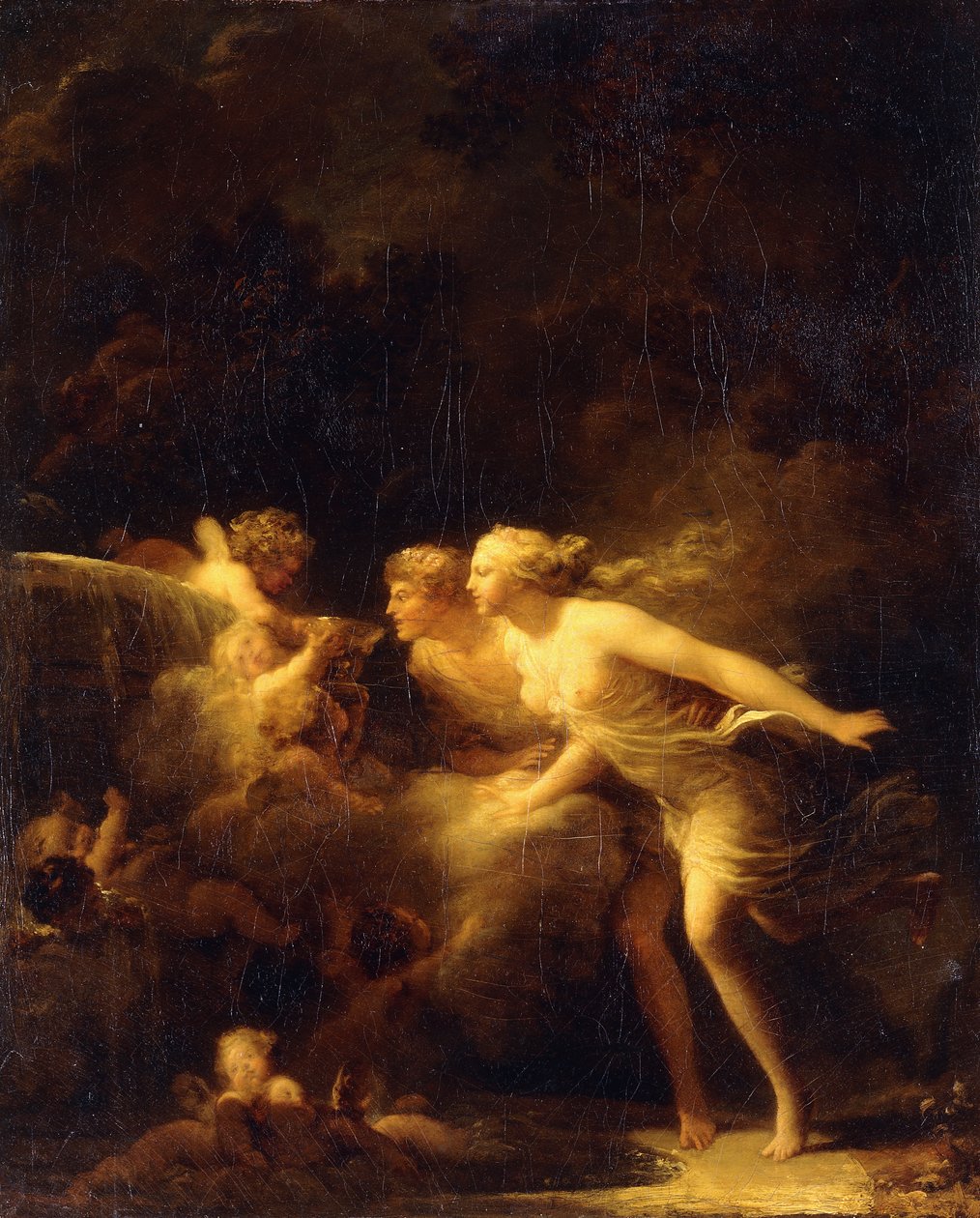 A Fonte do Amor, 1780 "s de Jean Honore Fragonard