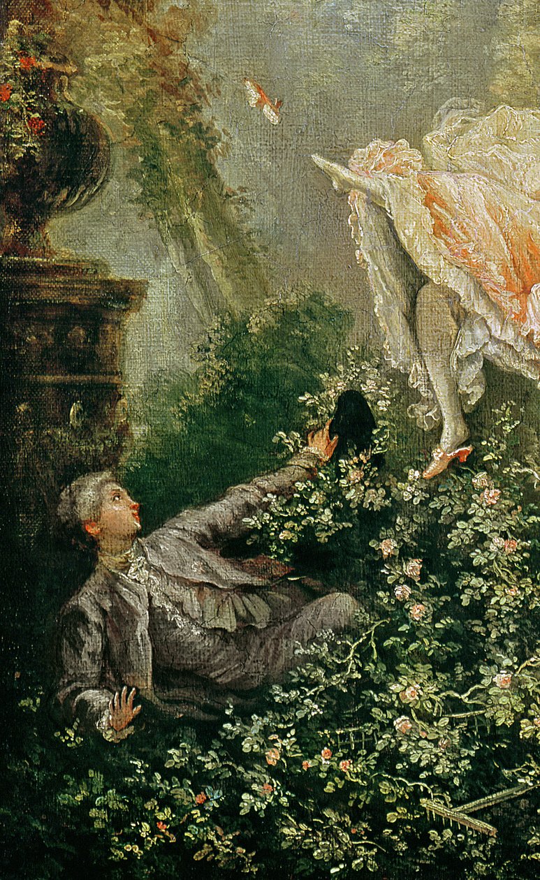 O balanço (detalhe de 156532) de Jean Honore Fragonard