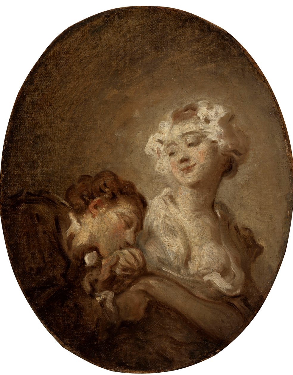A coquete e a juventude. de Jean Honore Fragonard