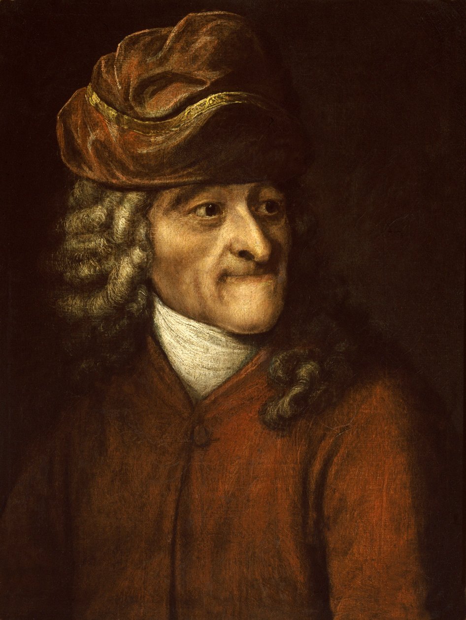 Retrato do Escritor, Ensaísta e Filósofo Voltaire de Jean Huber