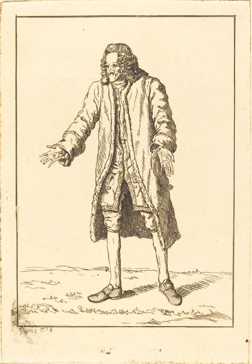 Voltaire de Jean Huber