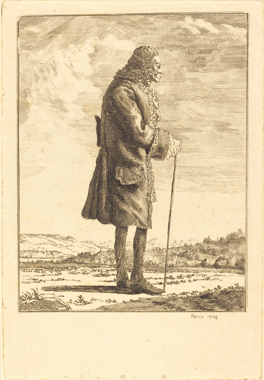 Voltaire de Jean Huber