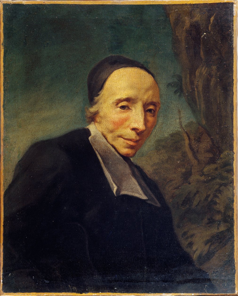 Retrato do abade Firmin Tournus (1672-1733) (óleo sobre tela) de Jean II Restout