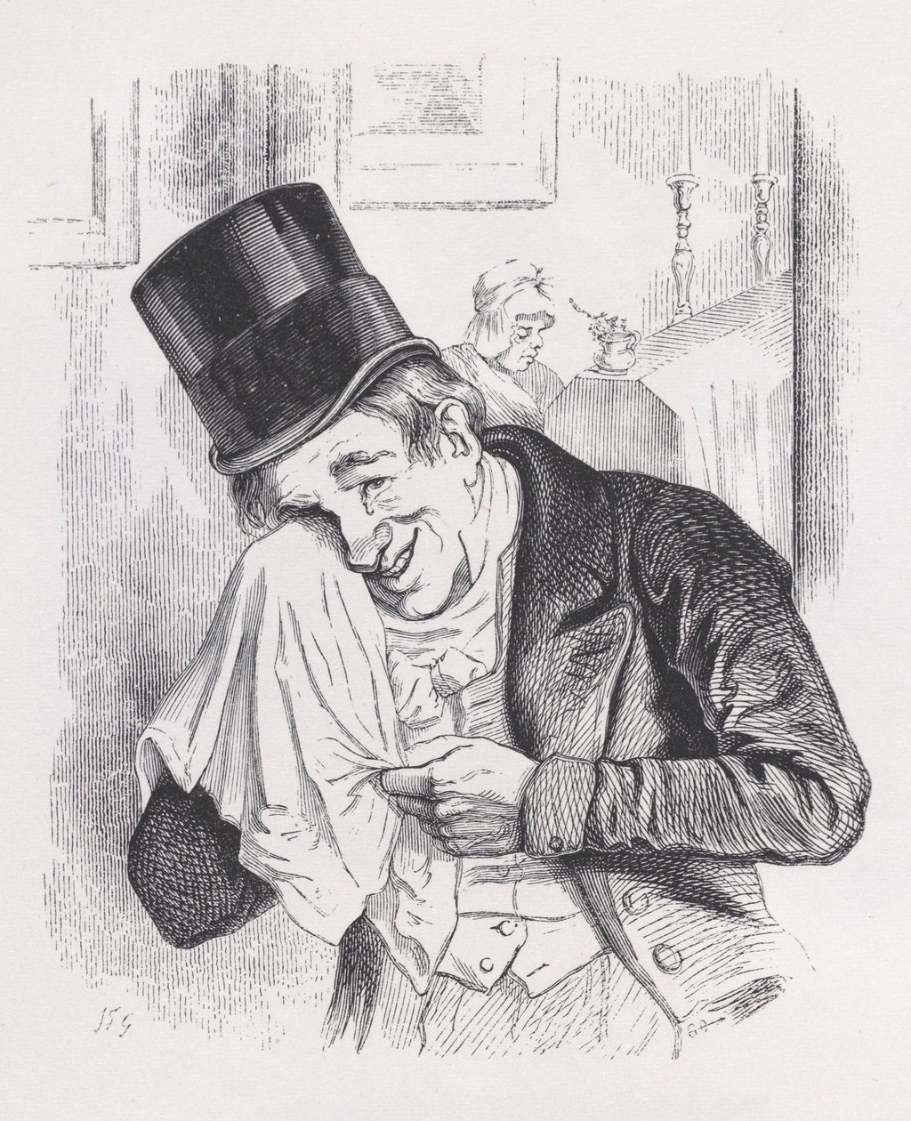 De Profundis from The Complete Works of Béranger, 1836. de Jean Ignace Isidore Gérard