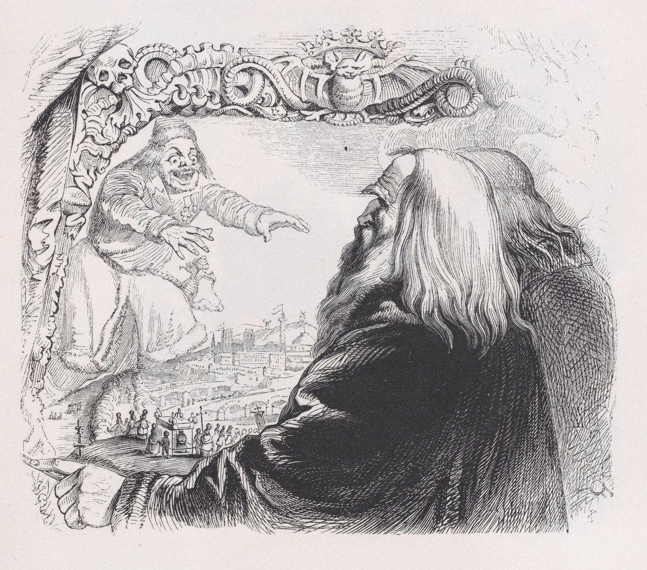 Infinitamente pequeno de The Complete Works of Béranger, 1836... de Jean Ignace Isidore Gérard
