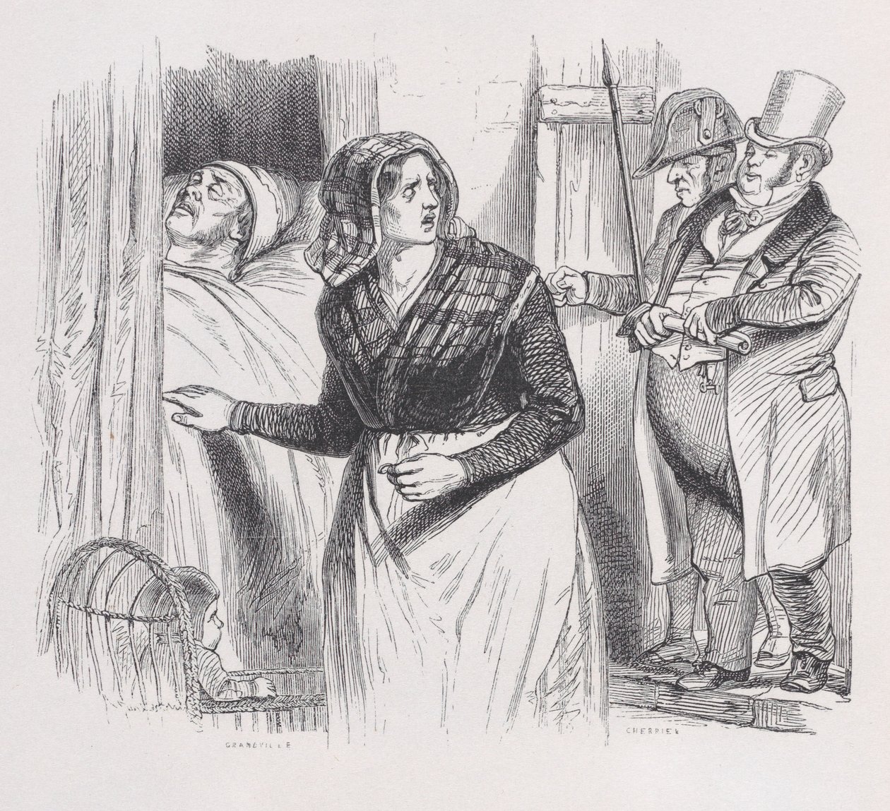 Jacques de The Complete Works of Béranger, 1836. de Jean Ignace Isidore Gérard