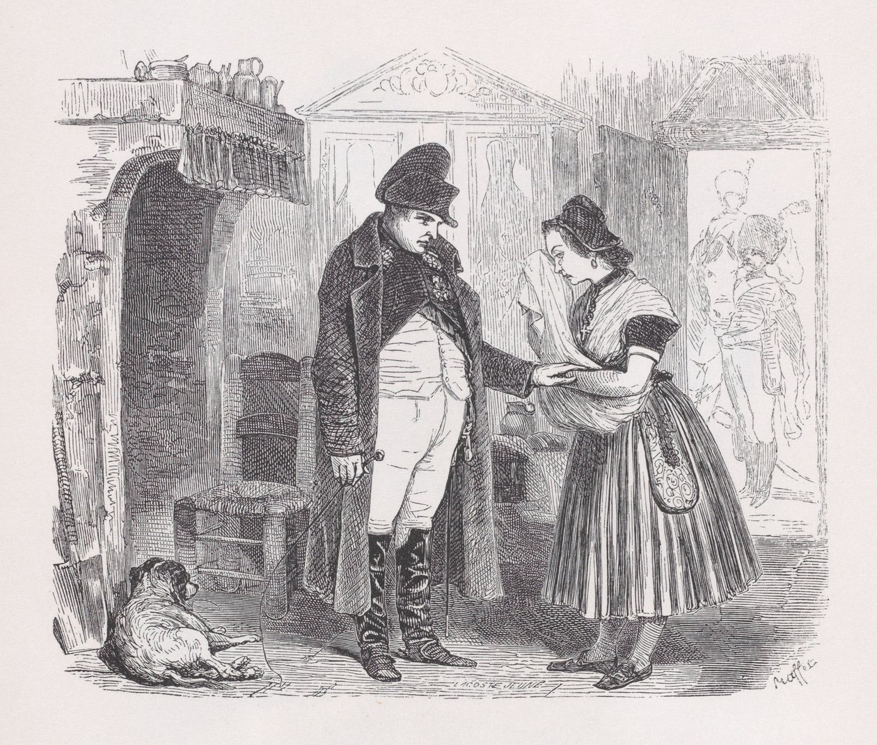 Memórias do Povo das Obras Completas de Béranger, 1836. de Jean Ignace Isidore Gérard