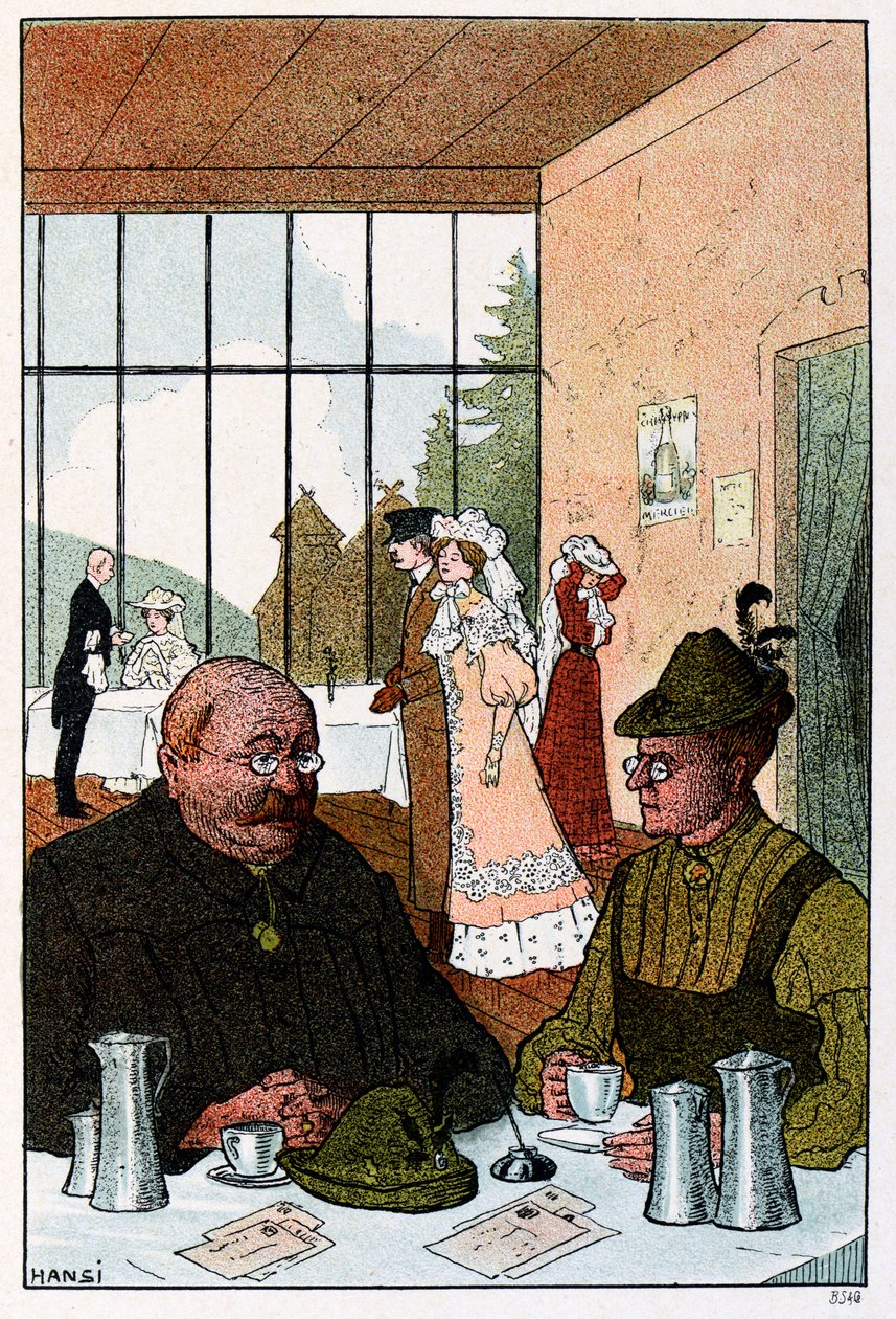 Vogesen Bilder (imagens dos Vosges) ; No Hotel de la Schucht 