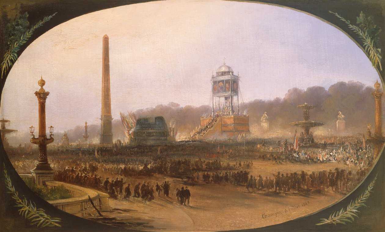 Funeral das Vítimas de Junho de 1848 de Jean Jacques Champin