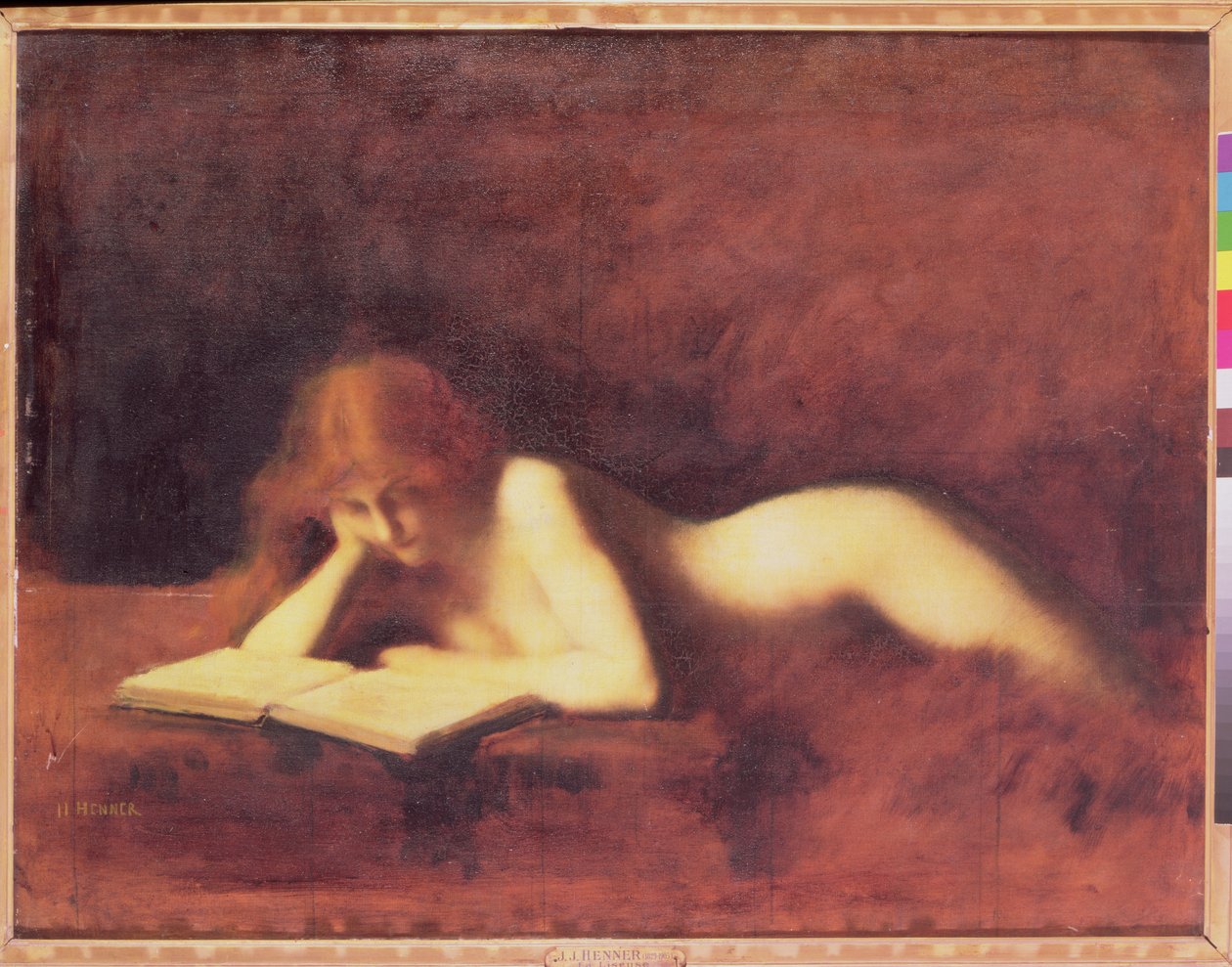 O leitor de Jean Jacques Henner