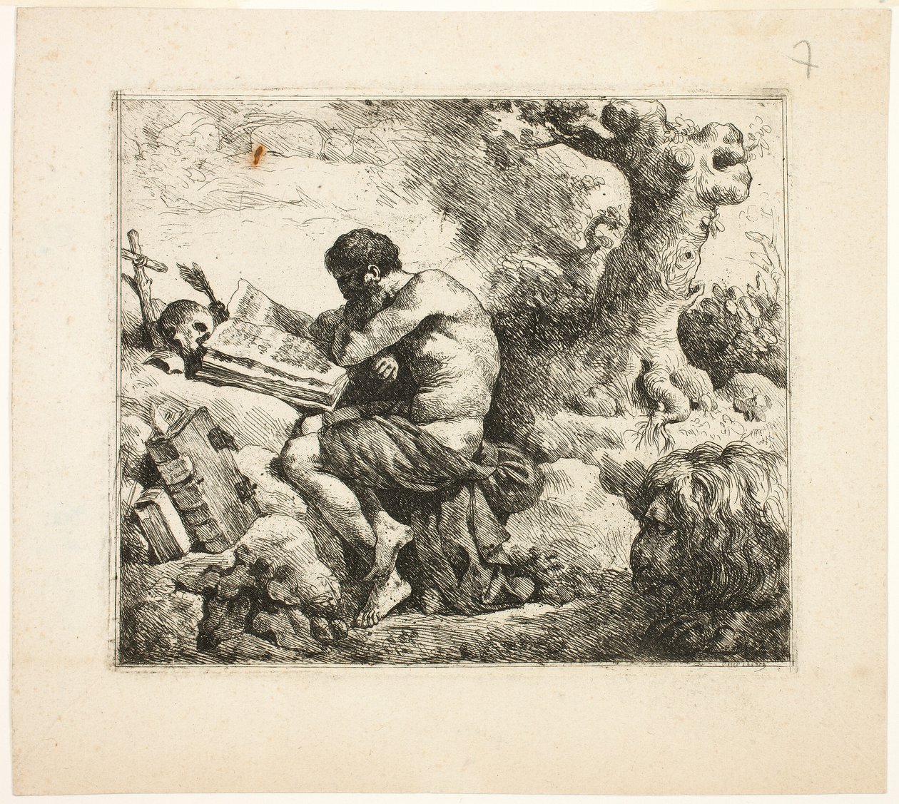 São Jerónimo de Jean Jacques Lagrenee