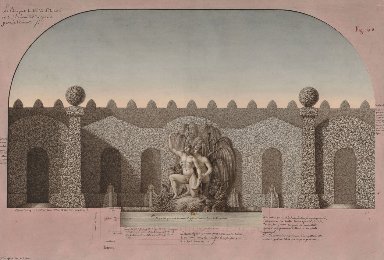 Aurore Grove. de Jean Jacques Lequeu