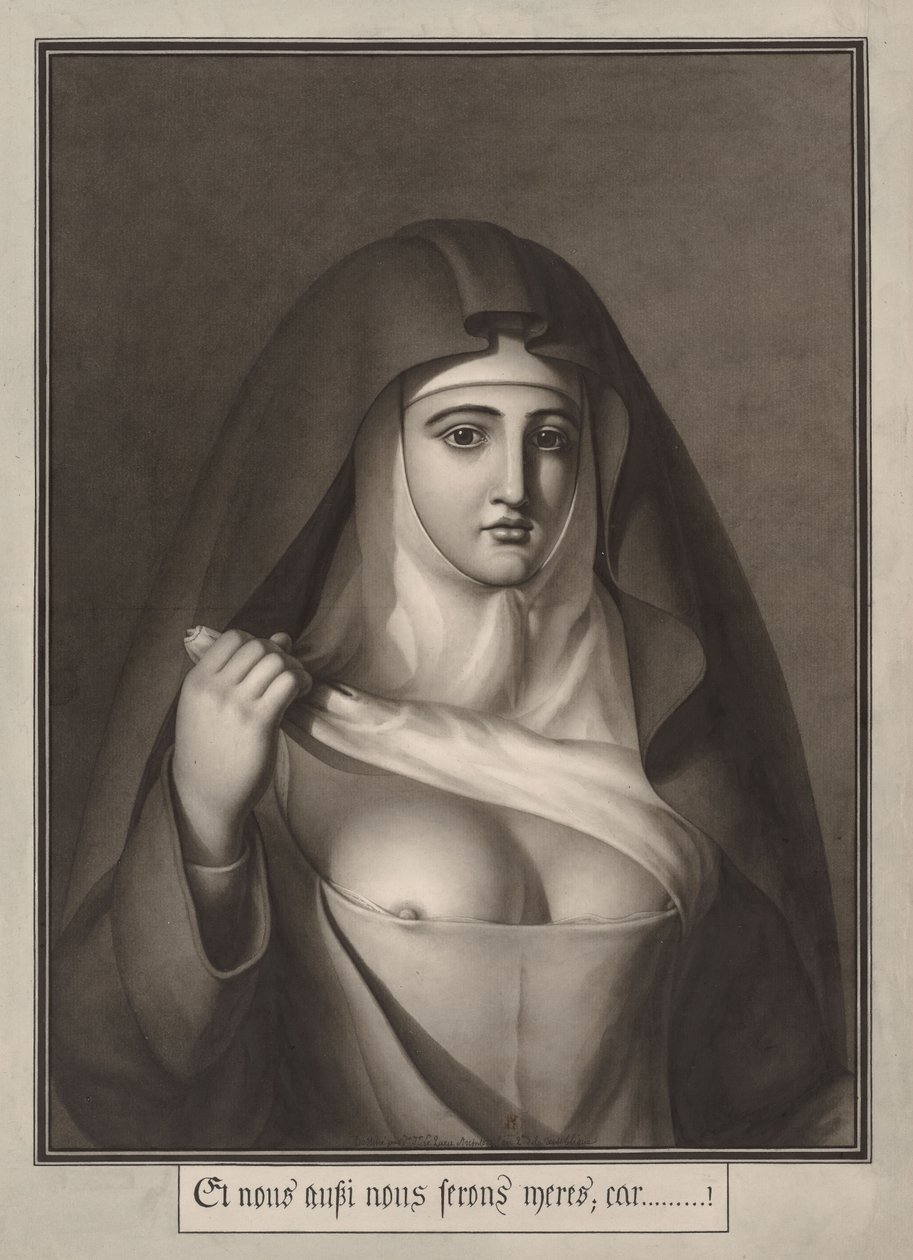 E nós também seremos merecedores porque ...!, 1794. de Jean Jacques Lequeu