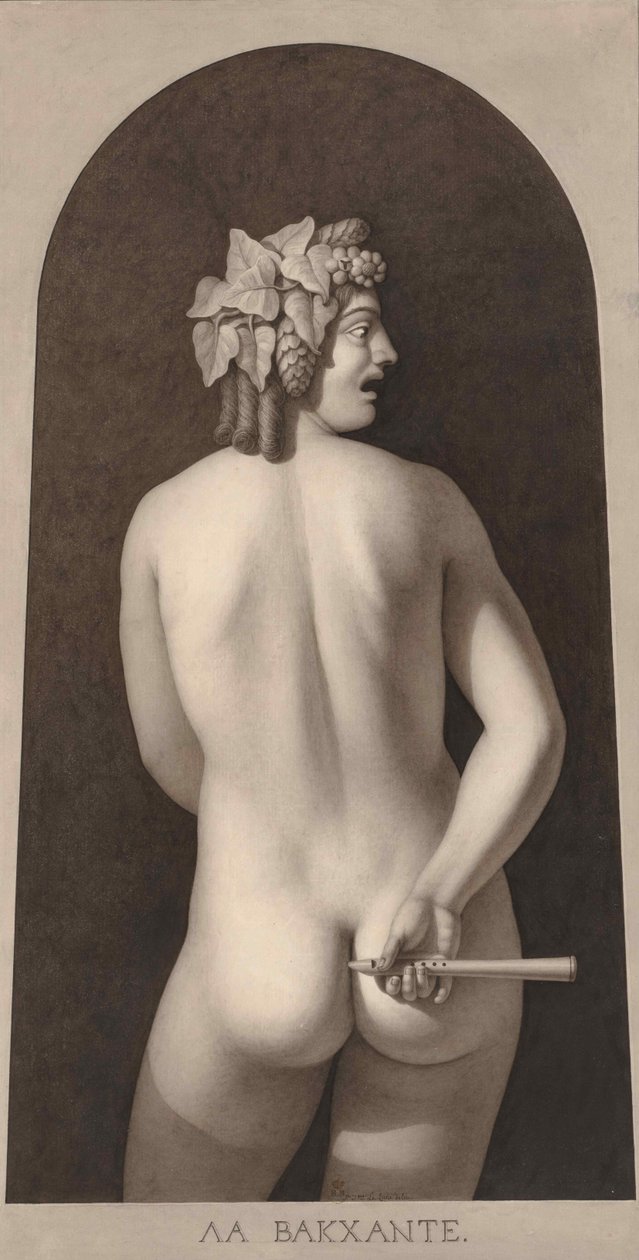 O bacante. de Jean Jacques Lequeu