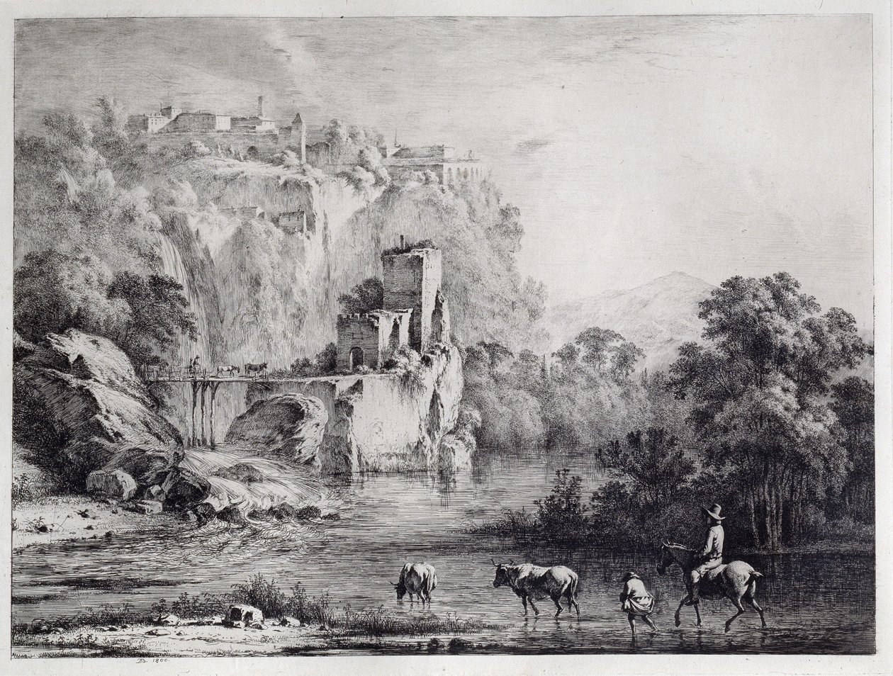 Um Cavaleiro, 1800 de Jean Jacques de Boissieu