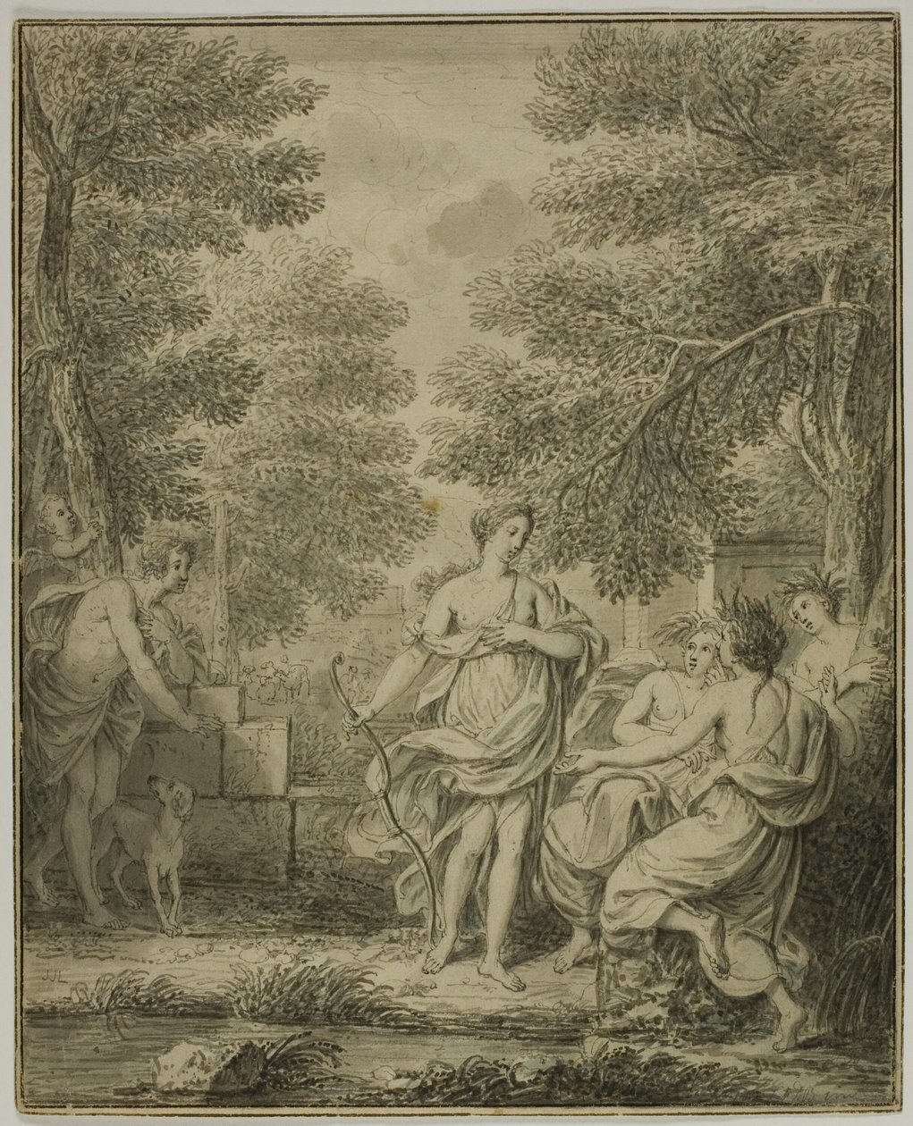 Diana e Actaeon de Jean Jacques de Boissieu