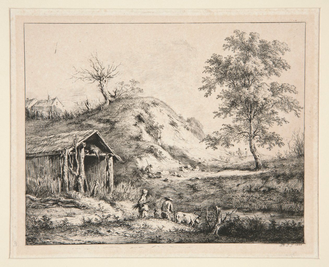 Paisagem de Jean Jacques de Boissieu