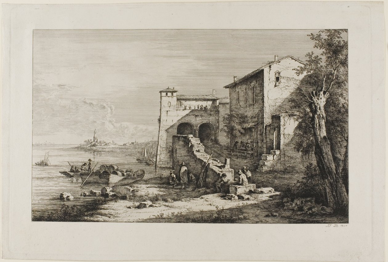 Antiga Alfândega, Roma de Jean Jacques de Boissieu