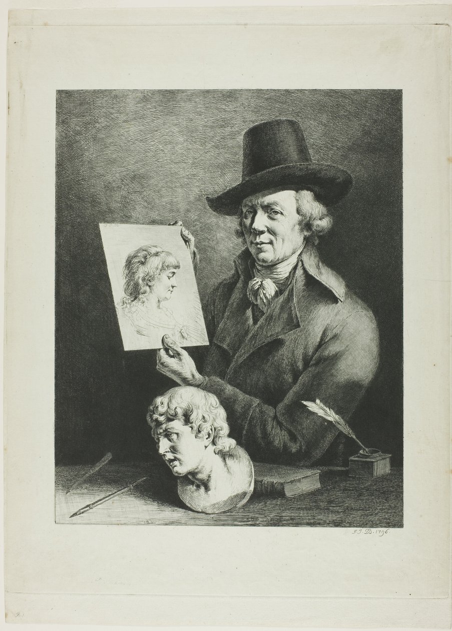 Auto-retrato de Jean Jacques de Boissieu