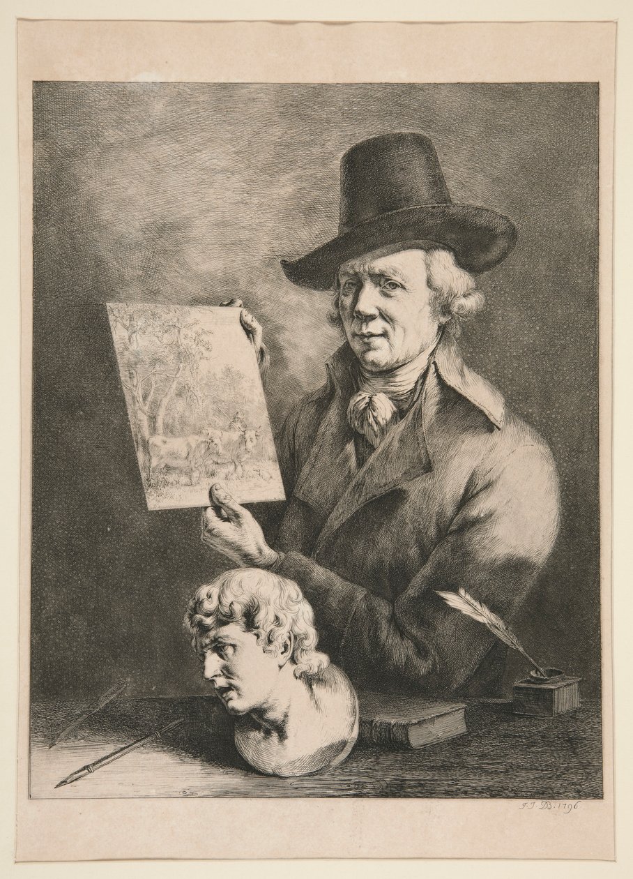 Auto-retrato de Jean Jacques de Boissieu